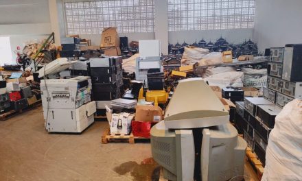 Gincana dos Eletrônicos recolhe quase 3 toneladas de materiais sem uso