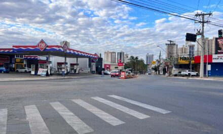 Prefeitura de Goiânia promove alterações no cruzamento da Avenida C-4 com Avenida C-205