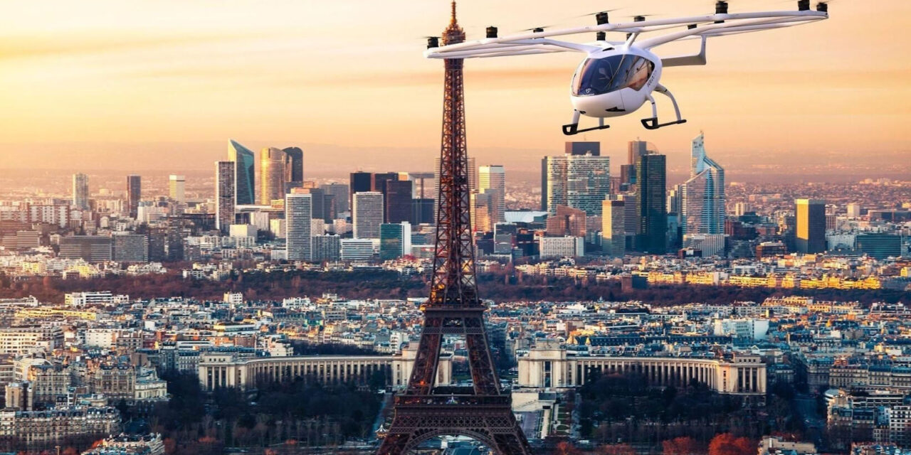 O táxi voador elétrico que pode estrear na Olimpíada de Paris 2024