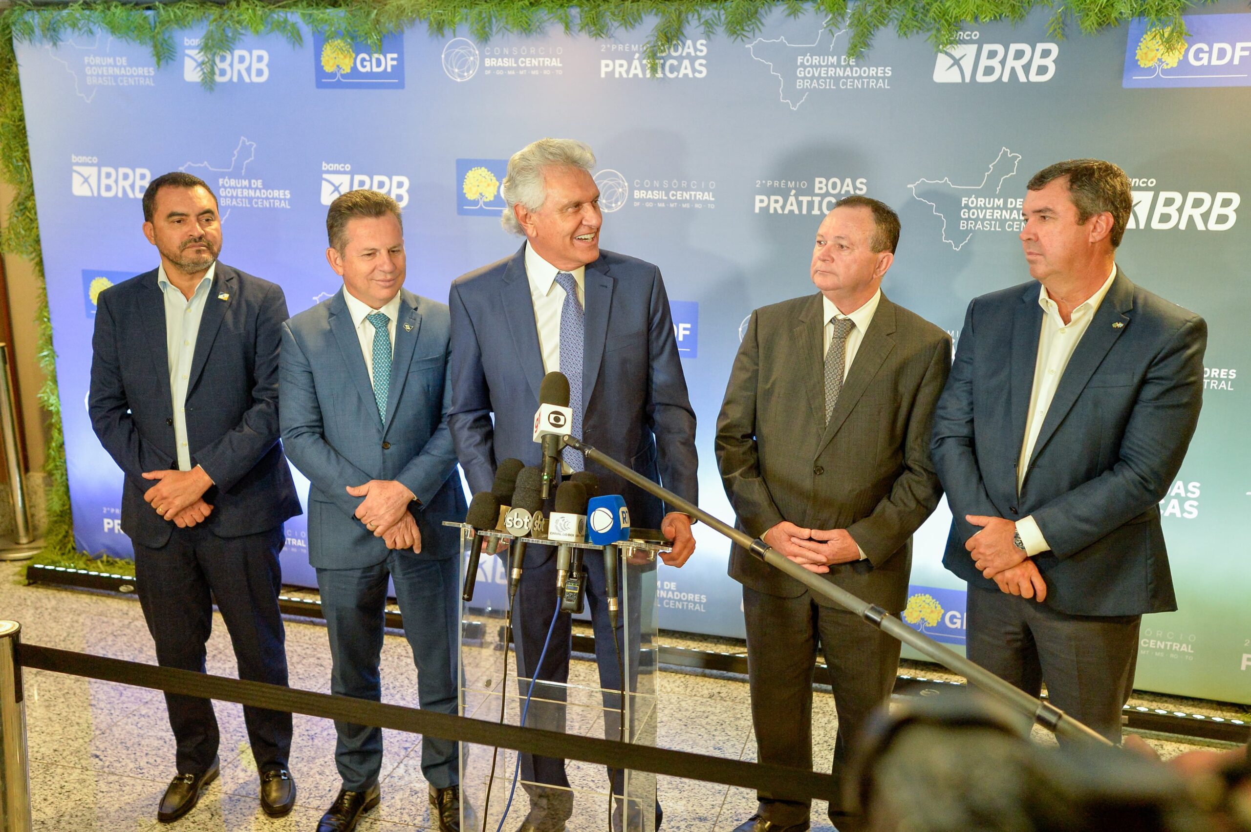 Caiado é eleito presidente do Consórcio Brasil Central Caiado é eleito presidente do Consórcio Brasil Central