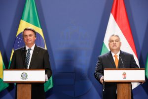 Bolsonaro já esteve três vezes com primeiro-ministro da Hungria