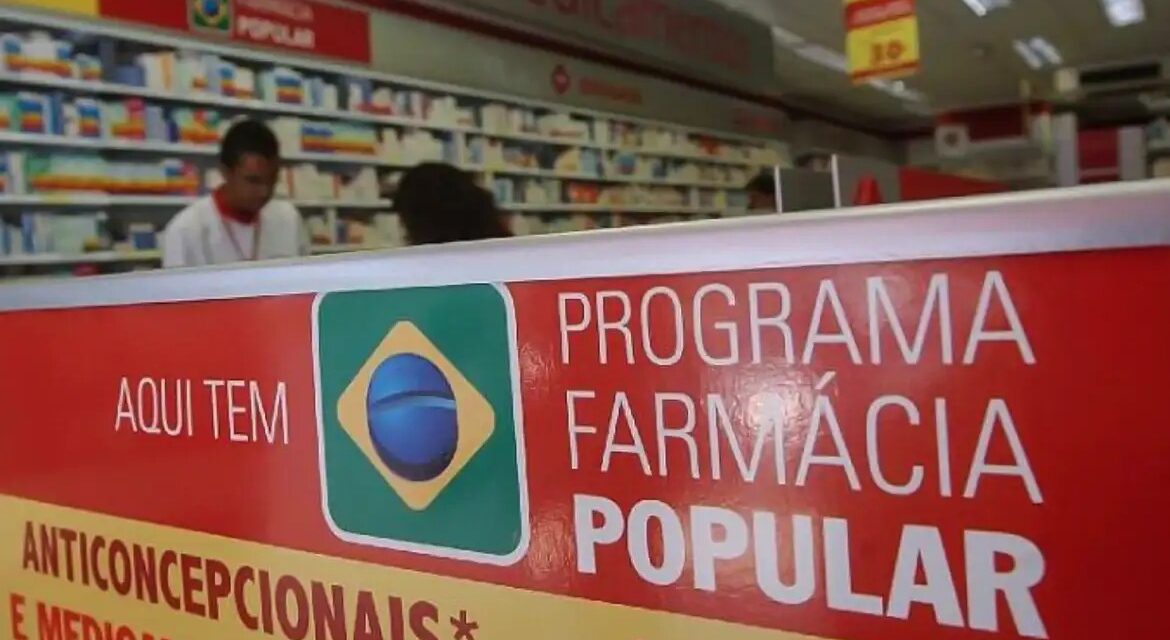 Farmácia Popular passa a oferecer 95% dos medicamentos gratuitamente