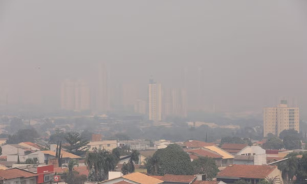 Nuvem de fumaça perde força em Goiás, mas só deve sumir após as chuvas