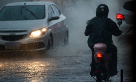 Goiás tem alerta para chuvas intensas com ventos de até 60 km/h