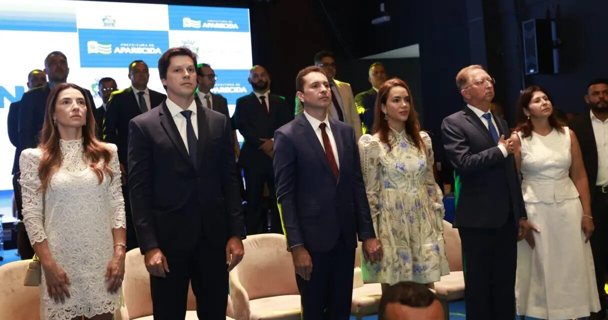 Daniel Vilela participa da posse do novo prefeito de Aparecida