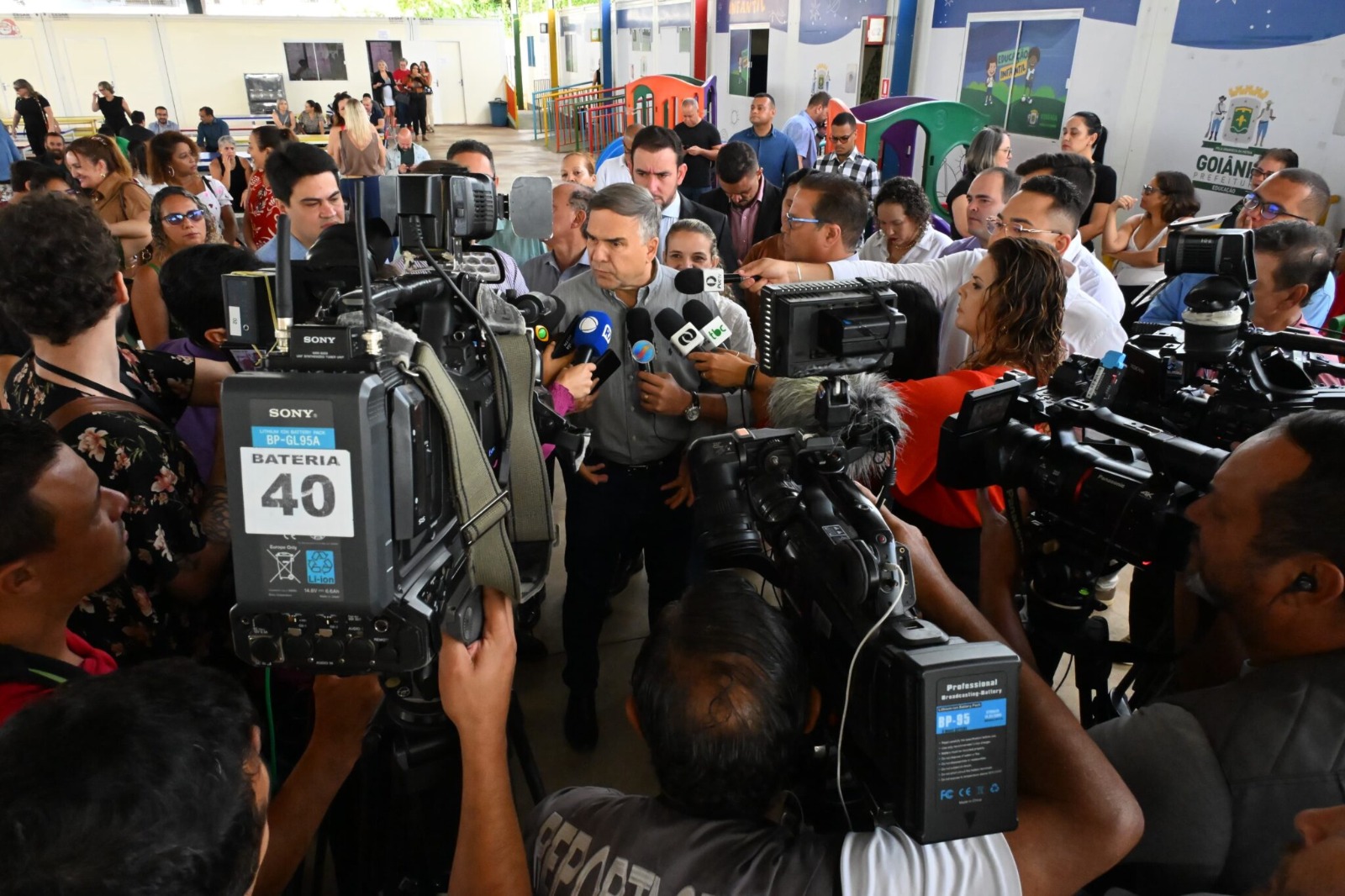 Prefeito anuncia criação de 10 mil novas vagas na Educação Infantil em Goiânia