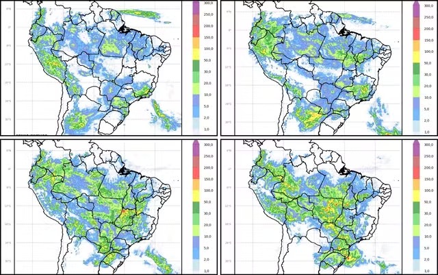 Avanço de frente fria deve provocar tempestades em Goiás