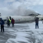 Avião da Delta se acidenta e capota durante pouso em Toronto