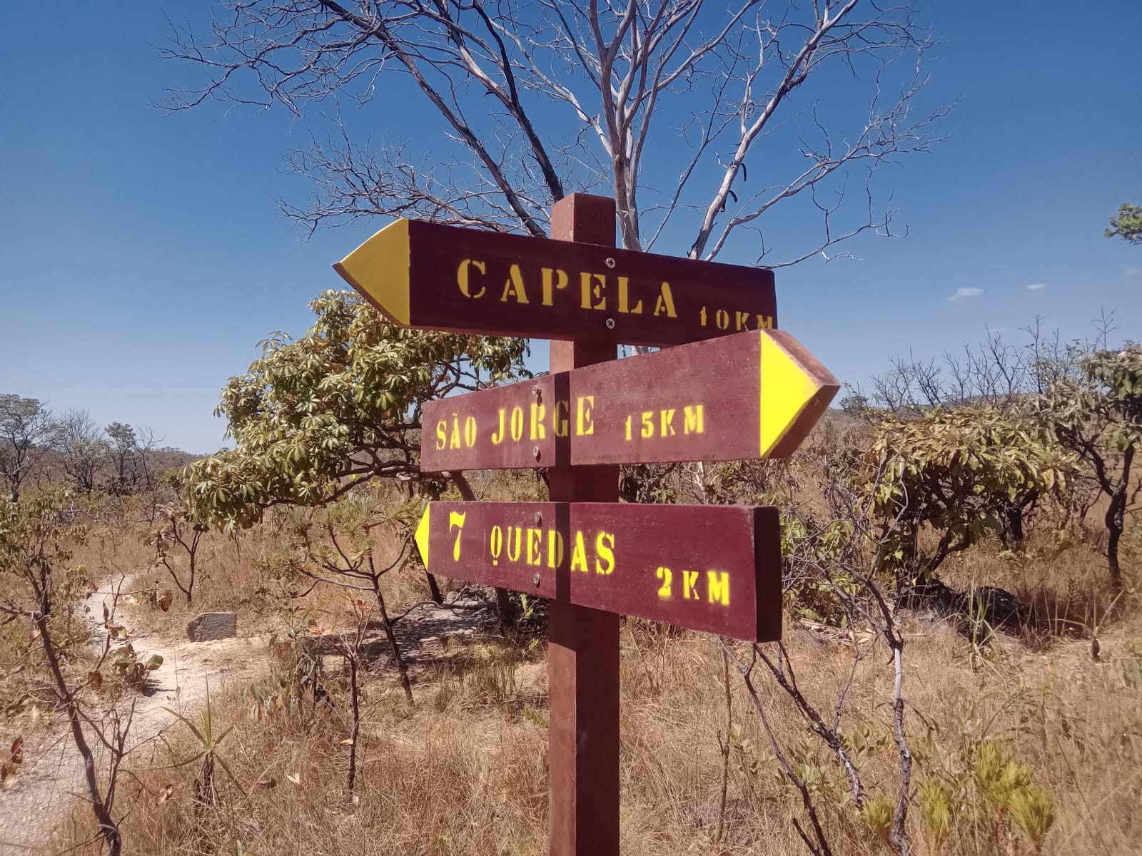Caminho dos Veadeiros passa a integrar Rede Nacional de Trilhas Caminho dos Veadeiros passa a integrar Rede Nacional de Trilhas