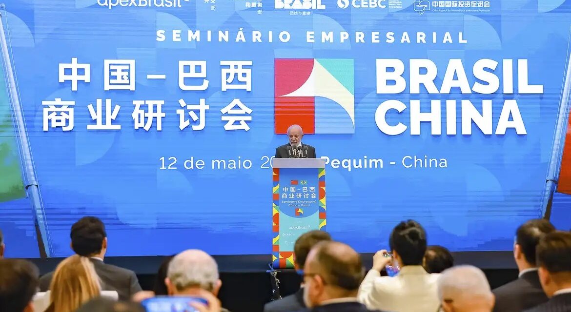 China ampliará em US$ 27 bilhões investimentos no Brasil, anuncia Lula