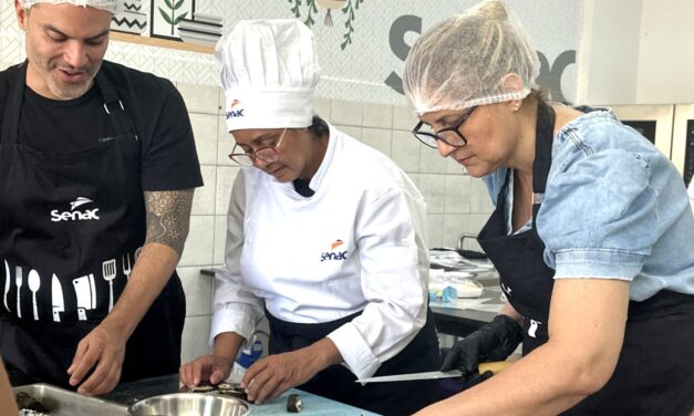 Senac Goiás abre cerca de 150 vagas gratuitas em cursos de gastronomia e camareira