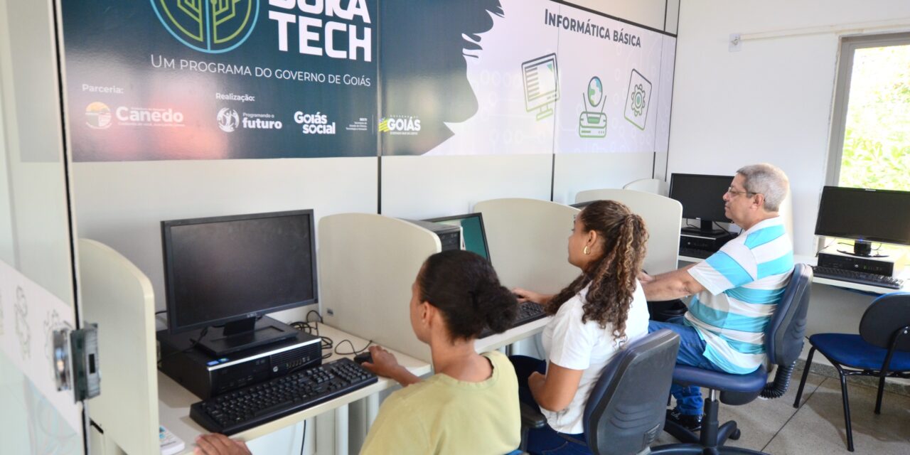 Governo de Goiás abre 372 vagas em cursos gratuitos de tecnologia em Goiânia e Senador Canedo
