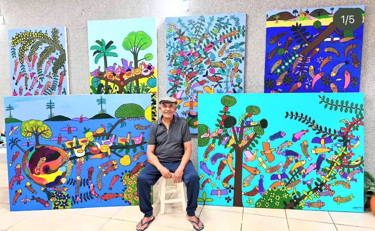 Museu de Arte de Goiânia abre exposição “Waldomiro de Deus – 60 anos de pintura” Museu de Arte de Goiânia abre exposição “Waldomiro de Deus – 60 anos de pintura”