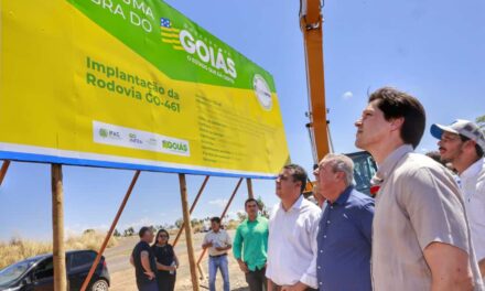 Pavimentação da GO-461 tem iníco com investimento de R$ 96 milhões