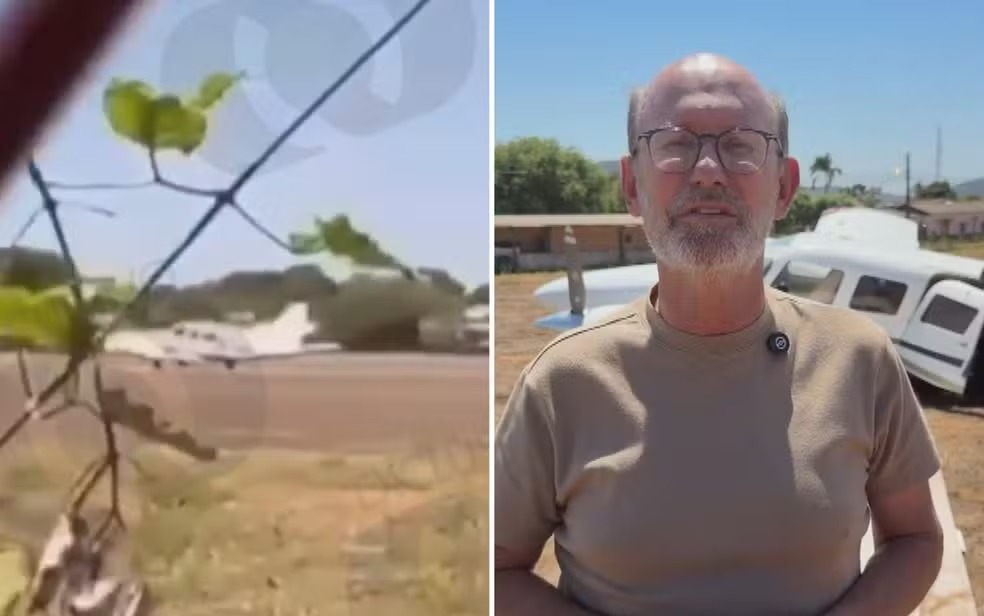 Avião com deputado faz pouso de emergência em Goiás