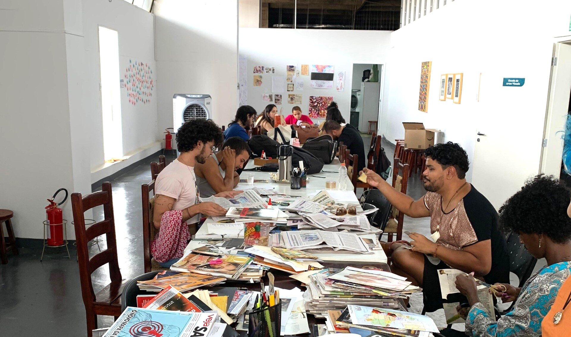 Escola de Artes Visuais oferece oficinas gratuitas em outubro