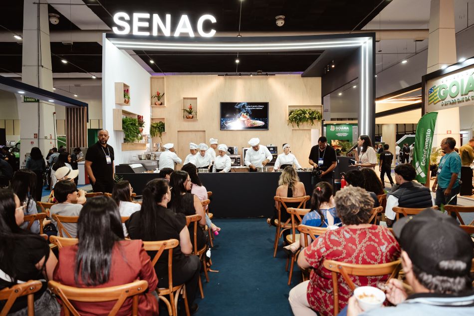 Cozinha Show do Senac Goiás movimenta a 3ª Expo Fecomércio