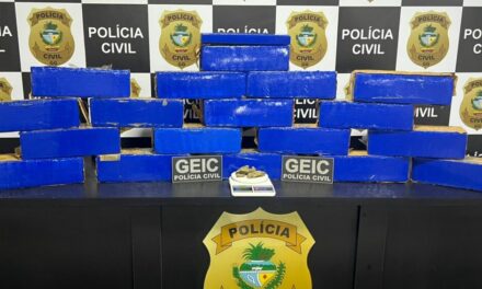 Polícia desativa apartamento usado como depósito de drogas