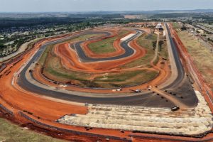 Obras para MotoGP 2026 atingem 60,2% de execução no Autódromo de Goiânia