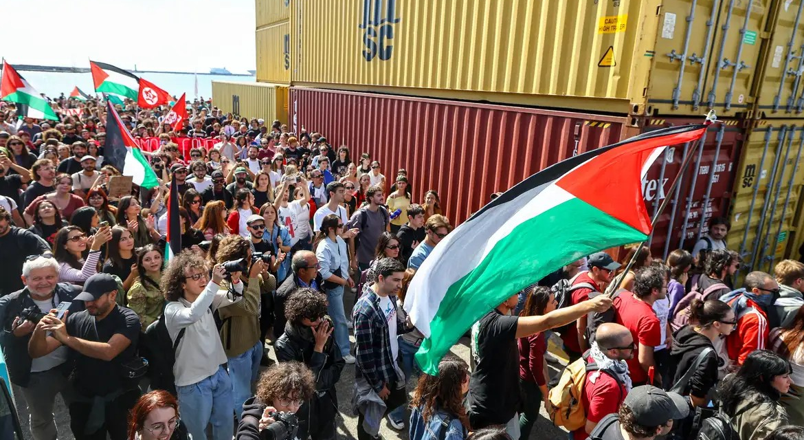 Itália acorda em greve geral e com manifestações contra Israel