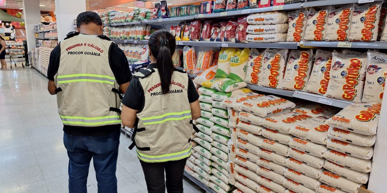 Procon Goiânia identifica variação de até 201% em produtos da cesta básica