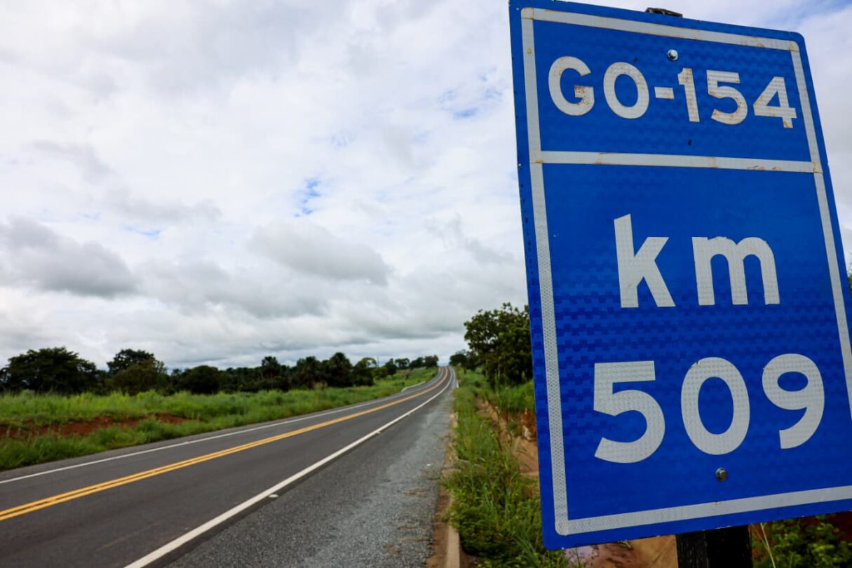 Concluída integração asfáltica com pavimentação da GO-154 em Bonópolis